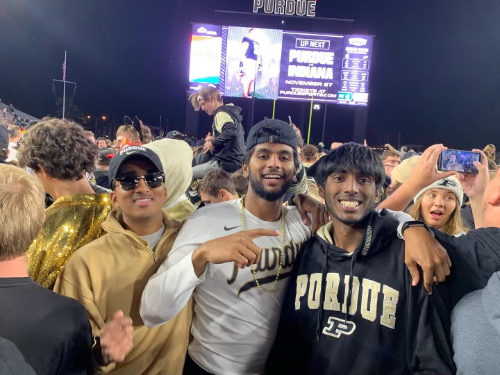 Picture after a Purdue Football Game